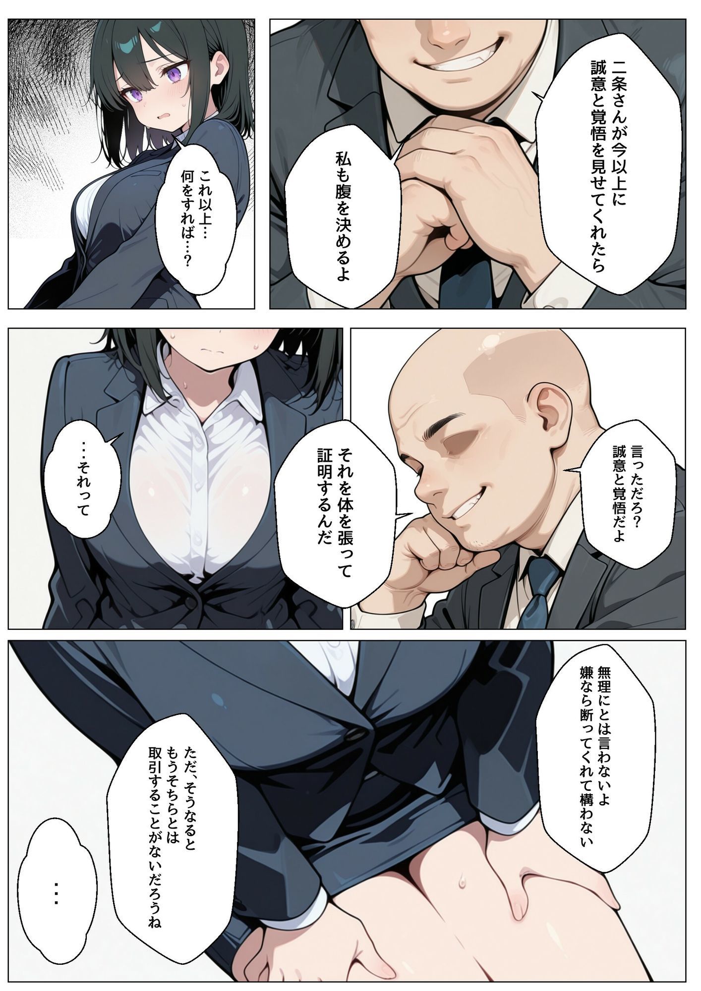 後輩彼女のNTR枕営業 - サンプル画像 3