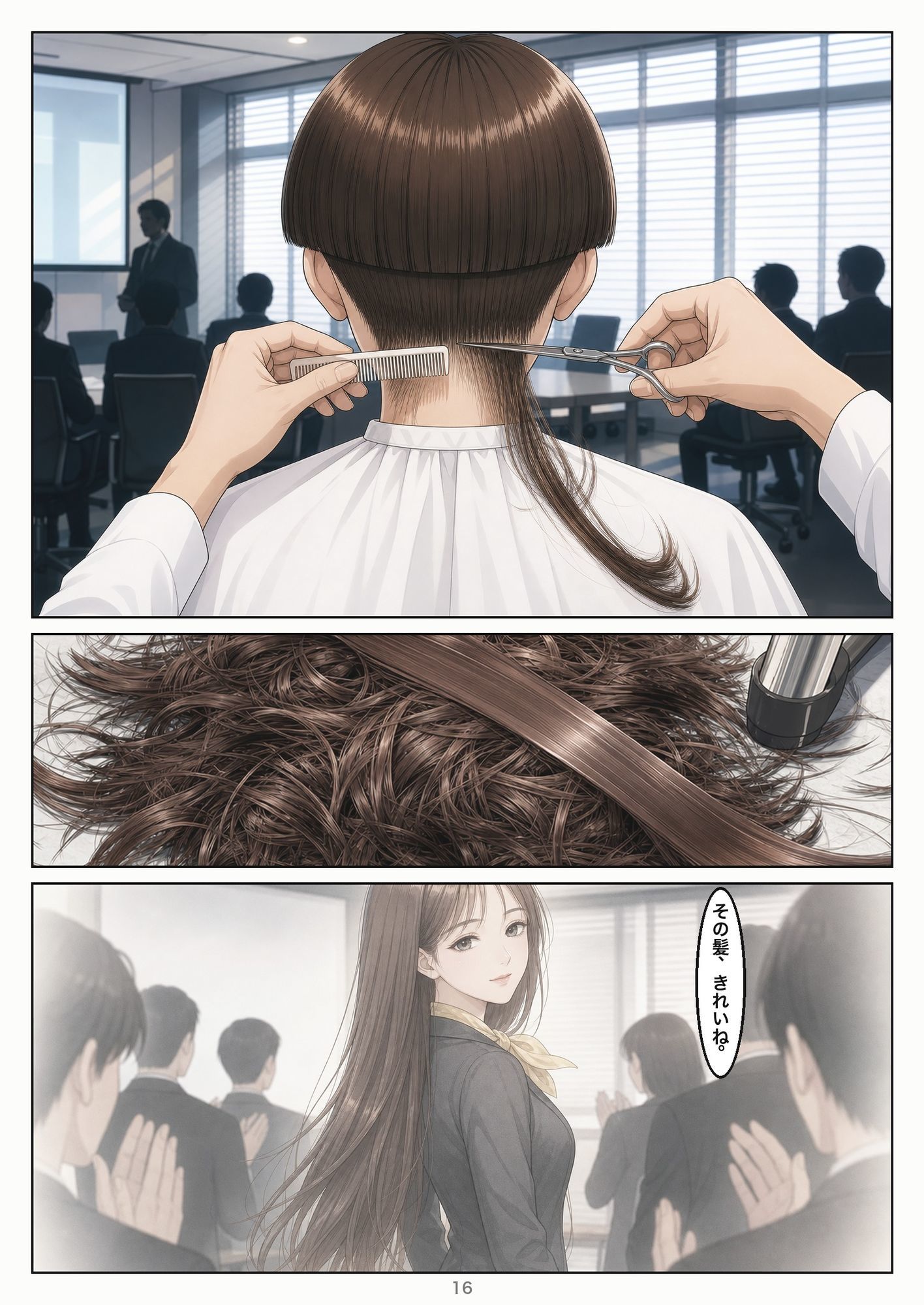 詫び髪 第一話「けじめ」 - サンプル画像 2