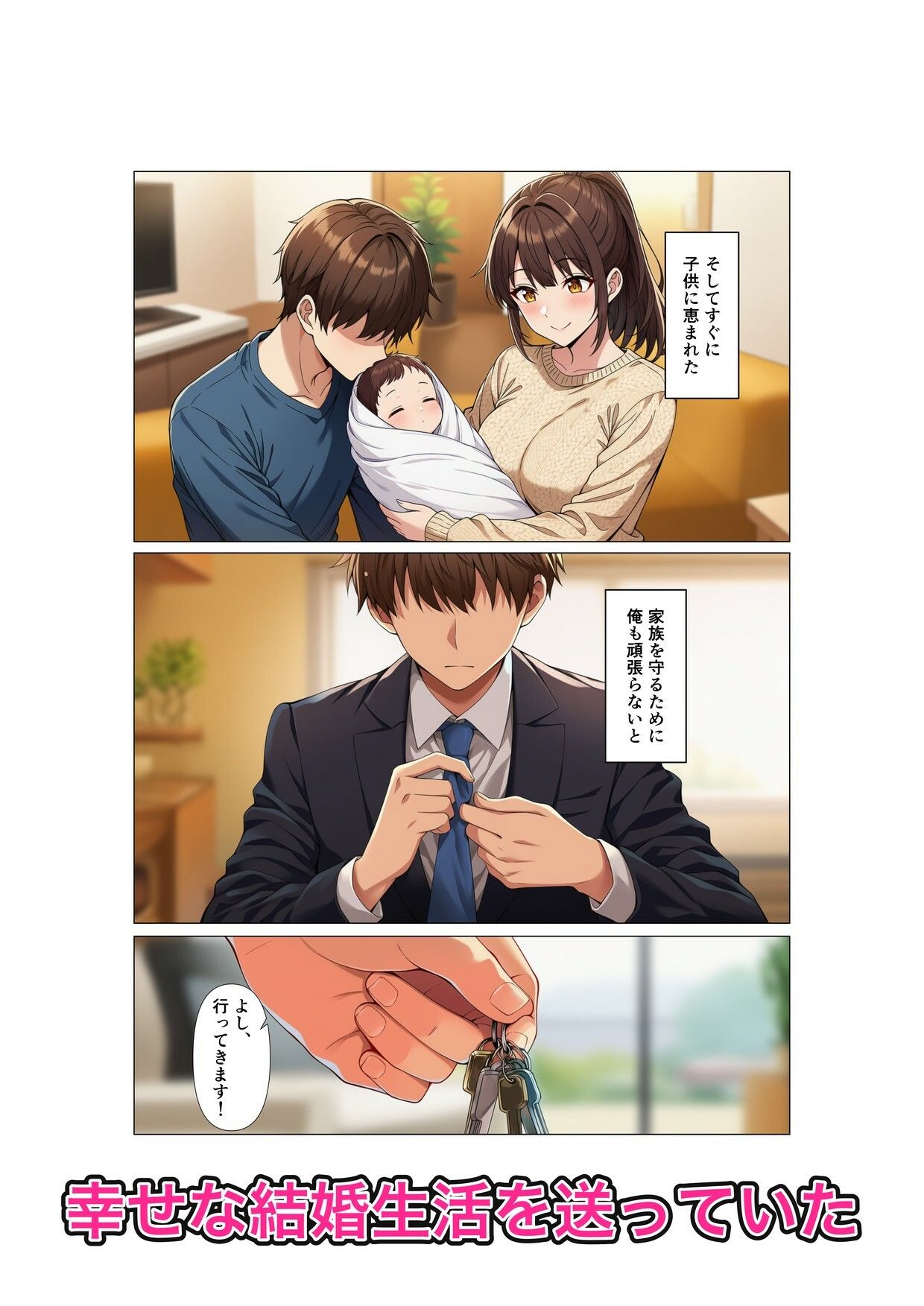 トラレヅマ 〜狙われた育休明けの陽キャ妻〜 - サンプル画像 3
