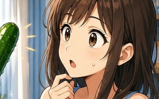 はじめてのキュウリ