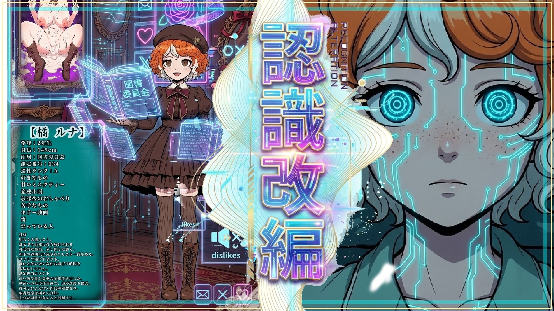 陥没クセ毛っ子が認識改編！●ーメン塗れで嬉ション快楽検査〜私立セラフィカ学院  女子名鑑〜 - サンプル画像 6