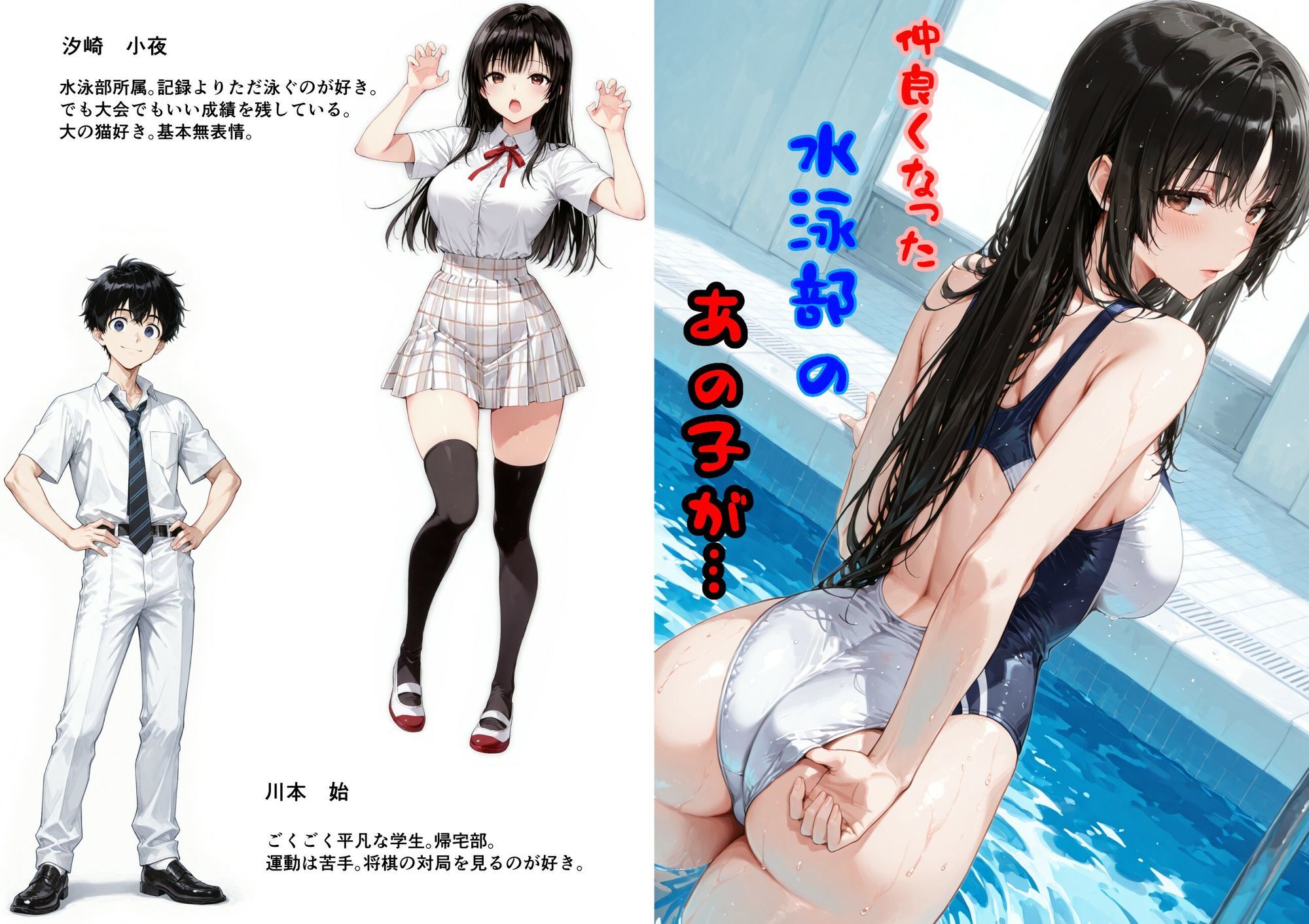 仲良くなった水泳部のあの子が… - サンプル画像 1