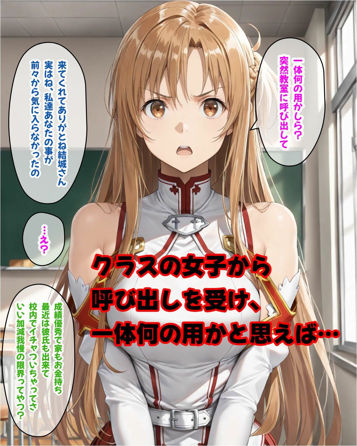 ア〇ナがカメラの前で寝取られSEX「絶対にキ〇ト君には見せないで！」 - サンプル画像 1
