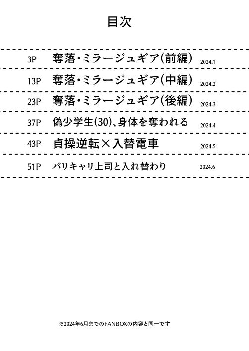 入れ替わり漫画詰め合わせ箱3 - サンプル画像 1