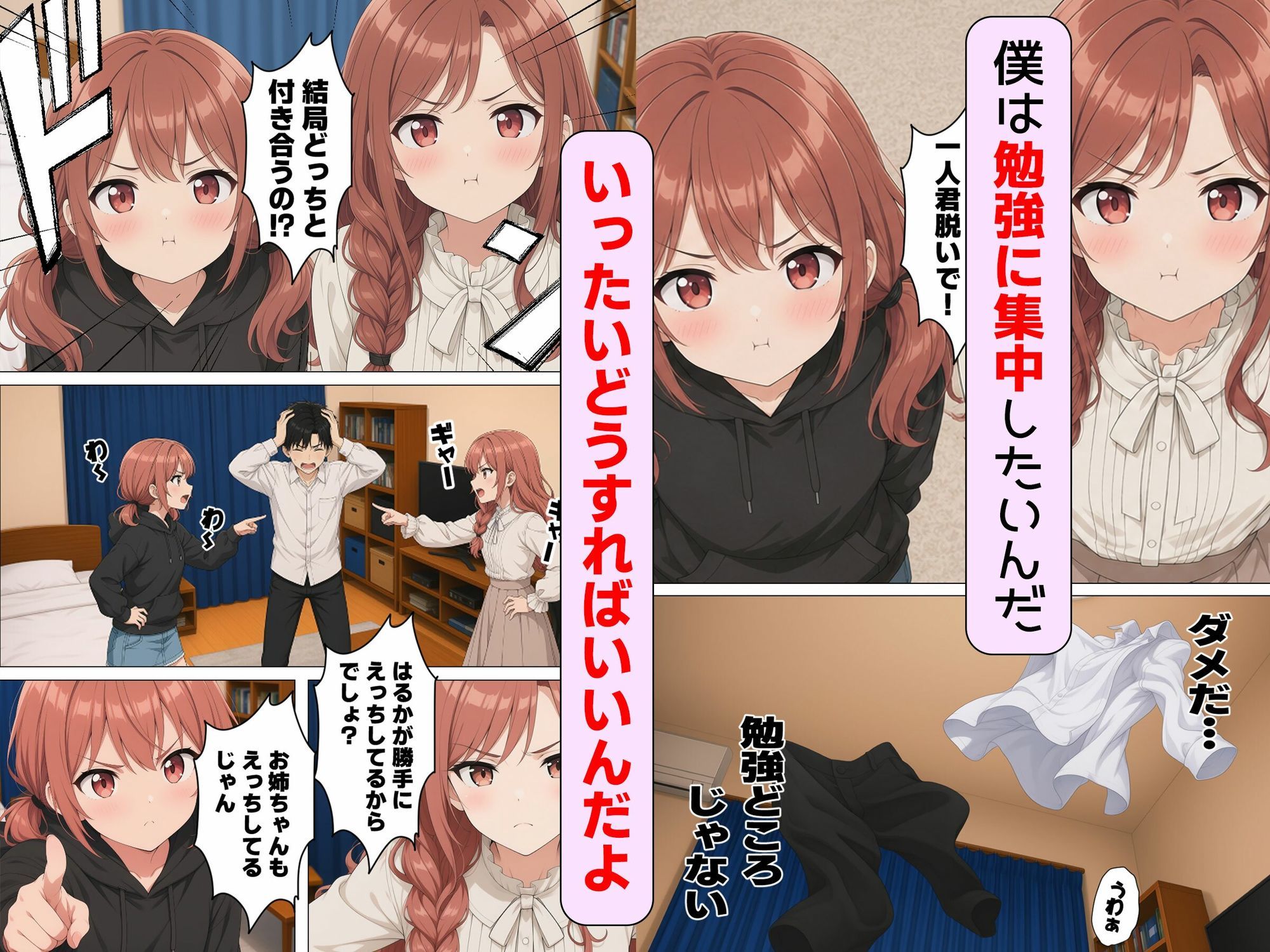 【漫画】なんで僕の隣の部屋にバイト先の双子姉妹が引っ越してくるんだよ - サンプル画像 5