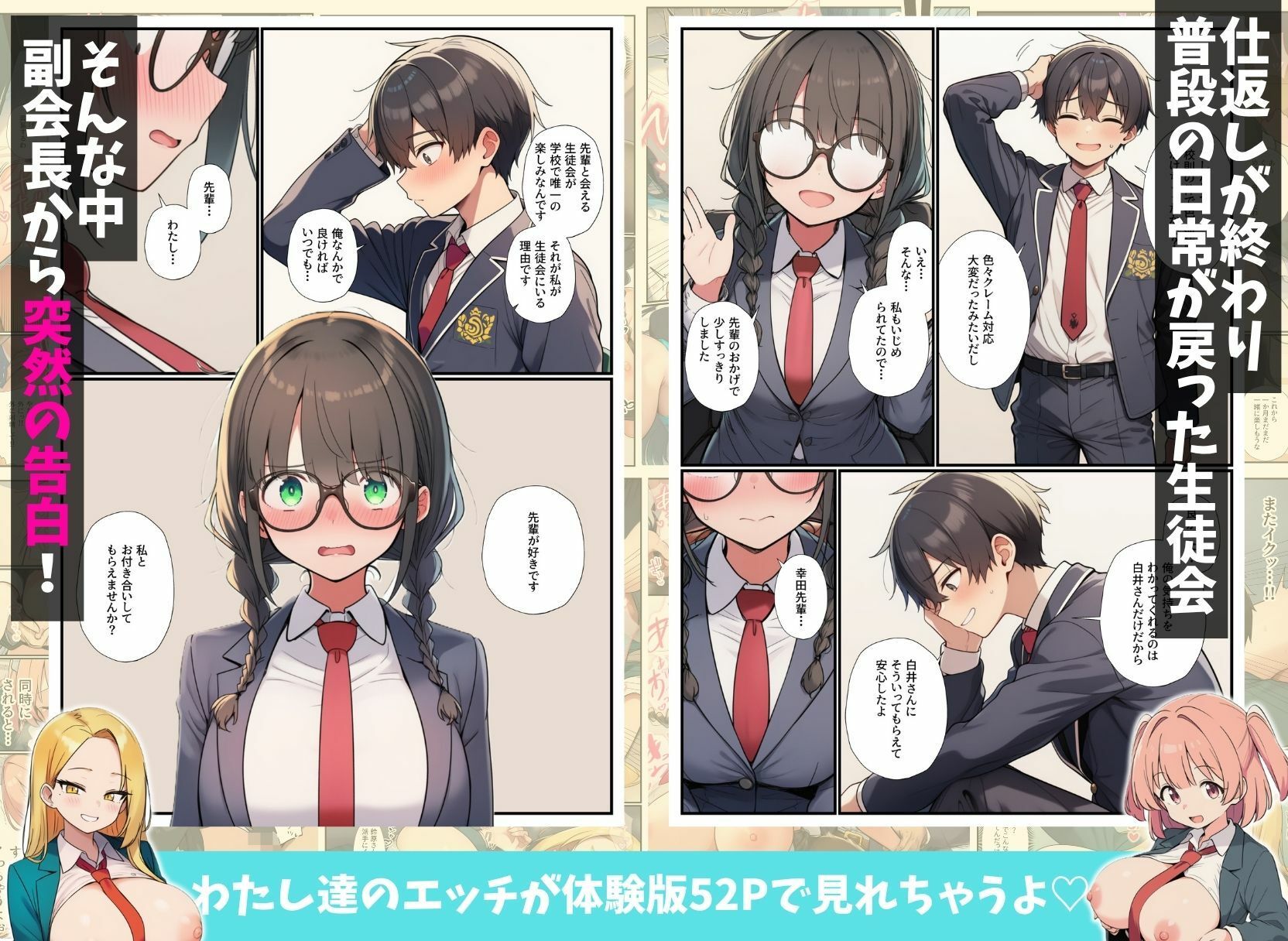 〜名ばかり生徒会長の逆襲〜陰キャの俺をいじめてきた一軍ギャル達を絶対服従させ学園ハーレムを築くまで - サンプル画像 7