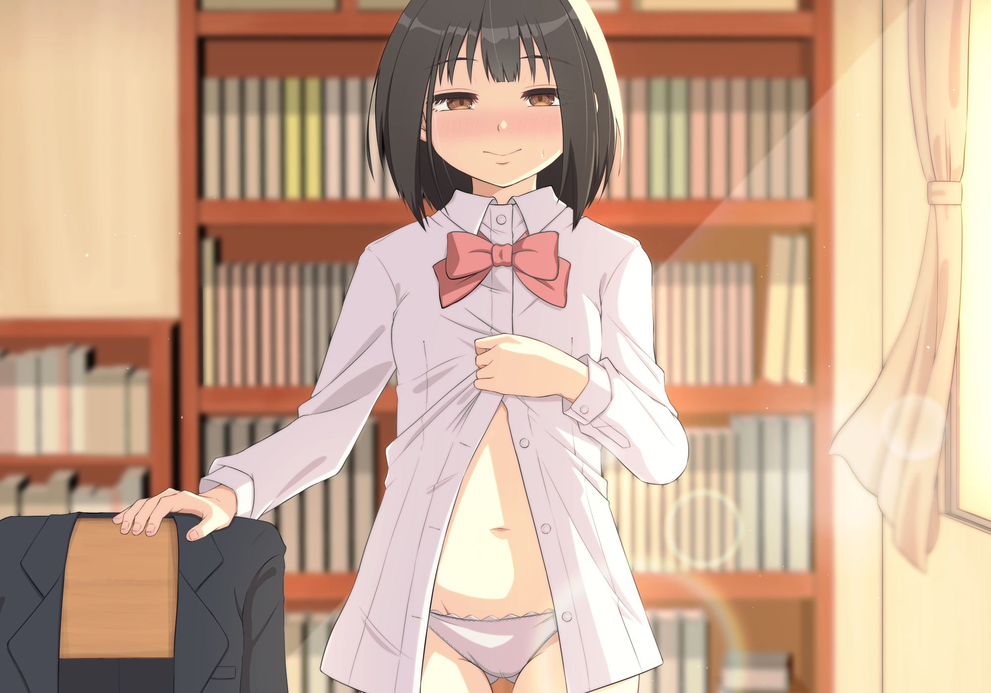 陽ギャルの幼馴染に煽られて憧れの先輩とエッチしちゃった話 - サンプル画像 9