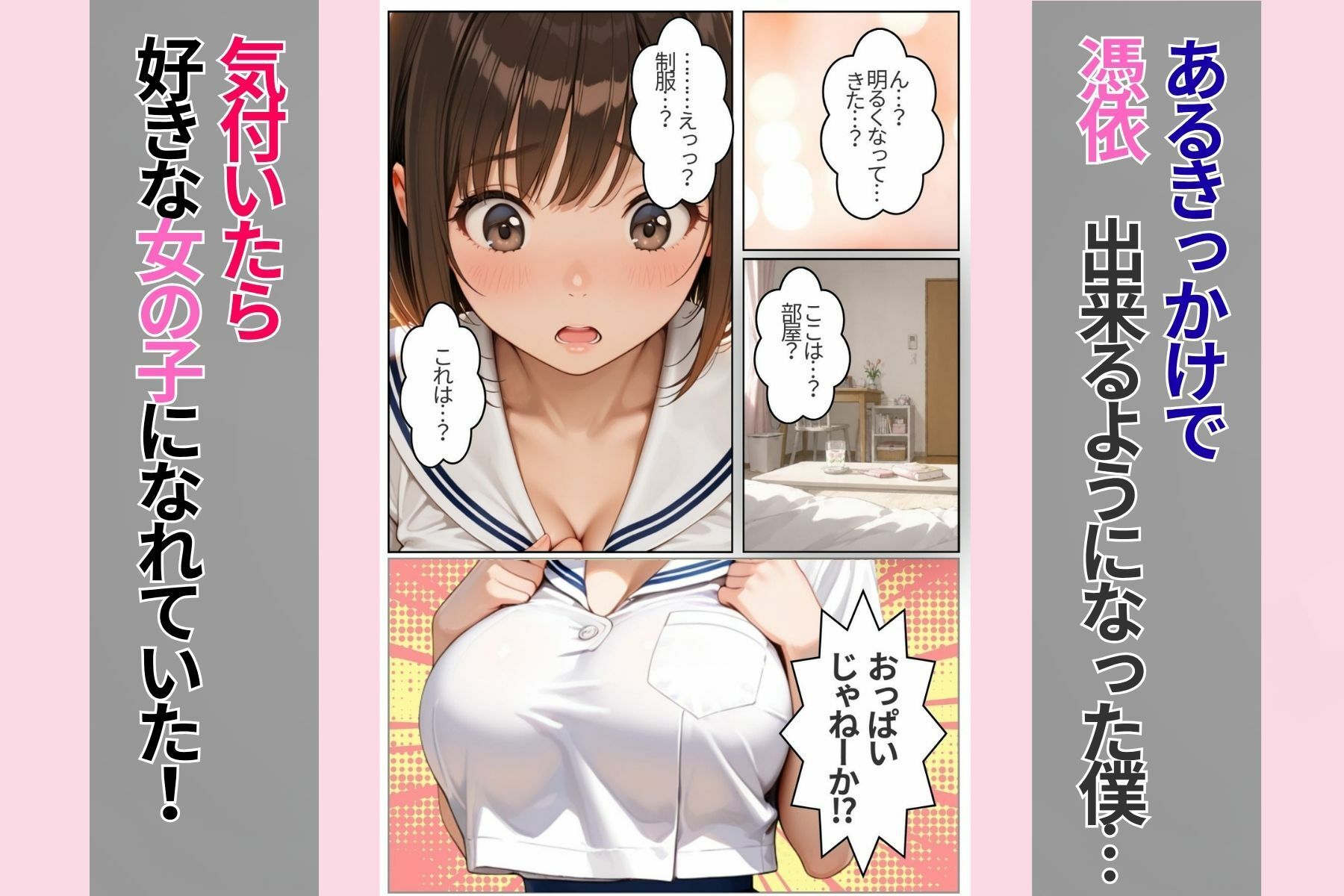 好きなクラスメイトに憑依したのでオナニーしてセックスもする！ - サンプル画像 2