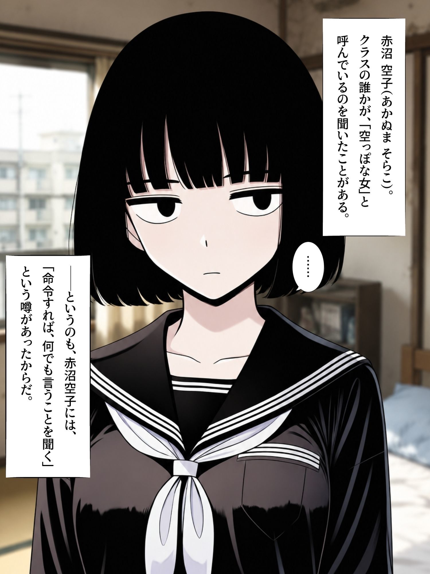 俺の家に宗教勧誘に来た同級生の無口な女子に無責任中出しして孕ませる。 - サンプル画像 3