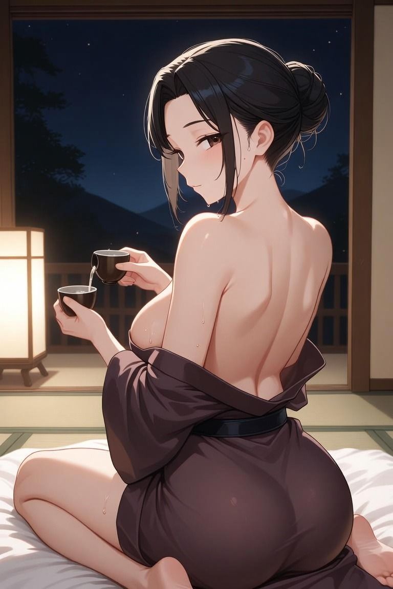 【熟女×女将】小料理屋の女将は、暖簾の奥で年下に蕩ける - サンプル画像 6