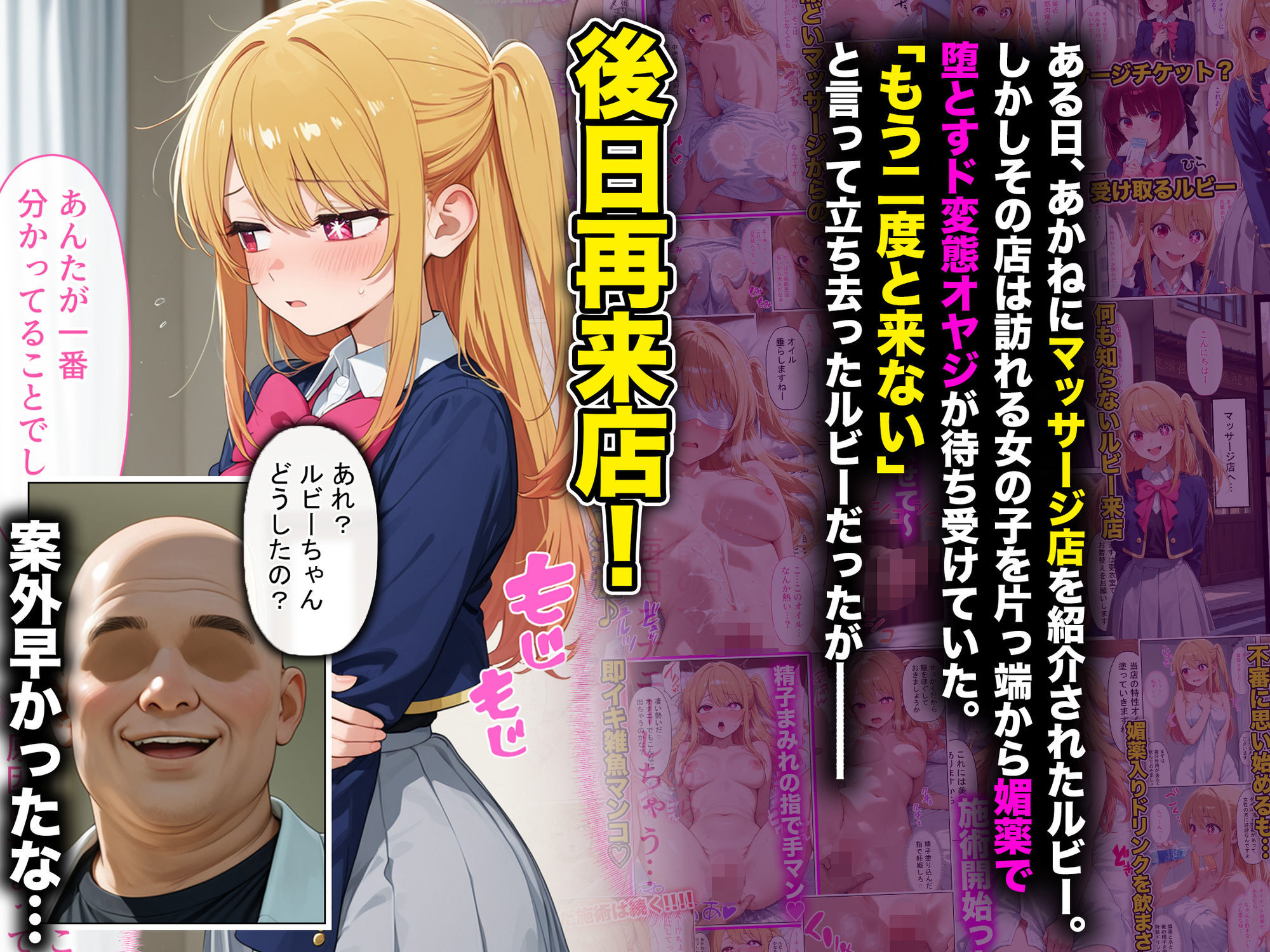 現役JKアイドルが媚薬マッサージに沼って自らおかわりを求めメスになった話 〜後編〜 - サンプル画像 1