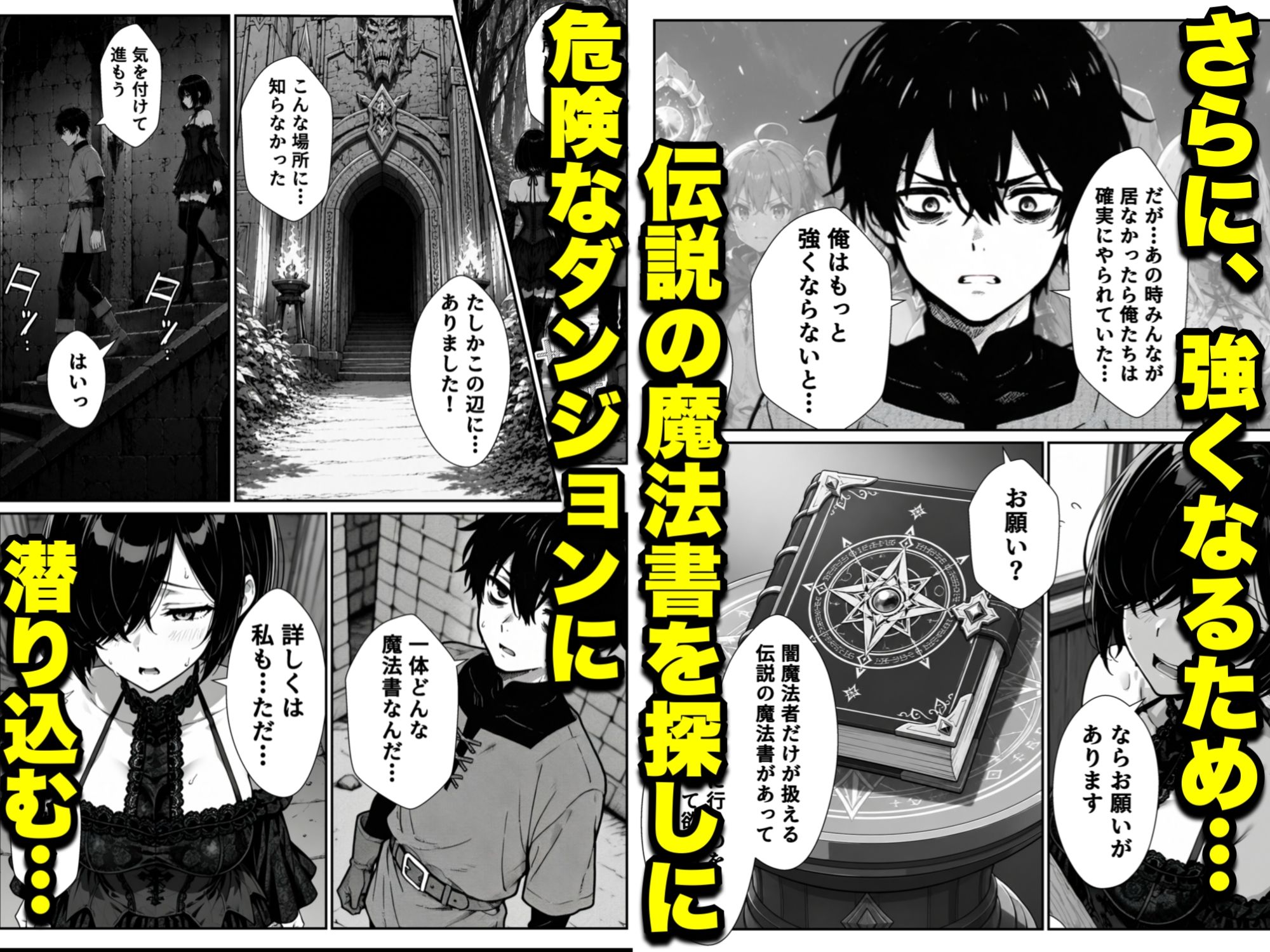 勇者パーティに処刑された闇魔法使いの俺は、EXスキル【時間牢獄】に目覚め、殺すより残酷な復讐をすることにした3〜妻を蘇らせる代償は、最愛の妻を裏切ることでした〜 - サンプル画像 3