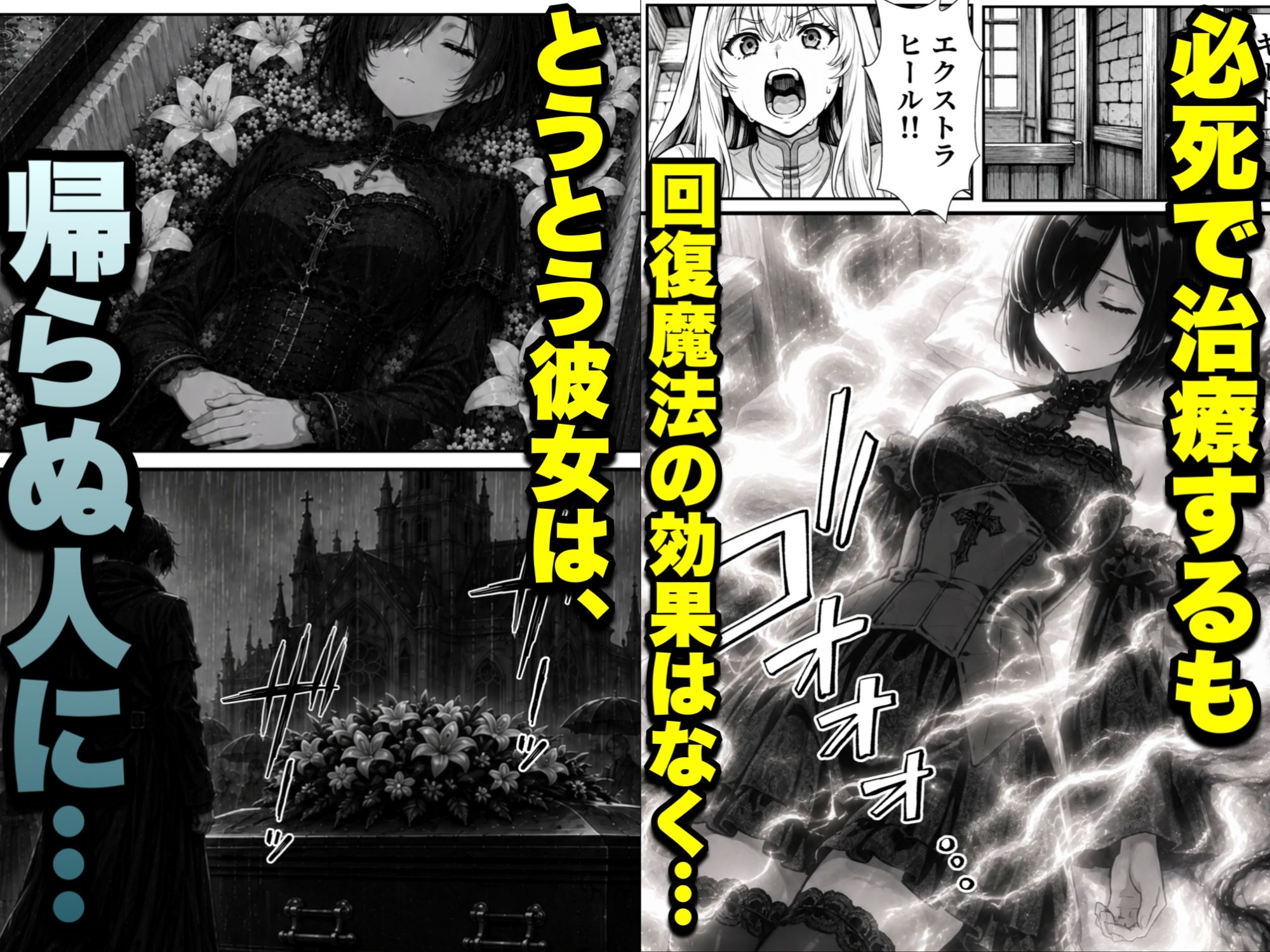 勇者パーティに処刑された闇魔法使いの俺は、EXスキル【時間牢獄】に目覚め、殺すより残酷な復讐をすることにした3〜妻を蘇らせる代償は、最愛の妻を裏切ることでした〜 - サンプル画像 5