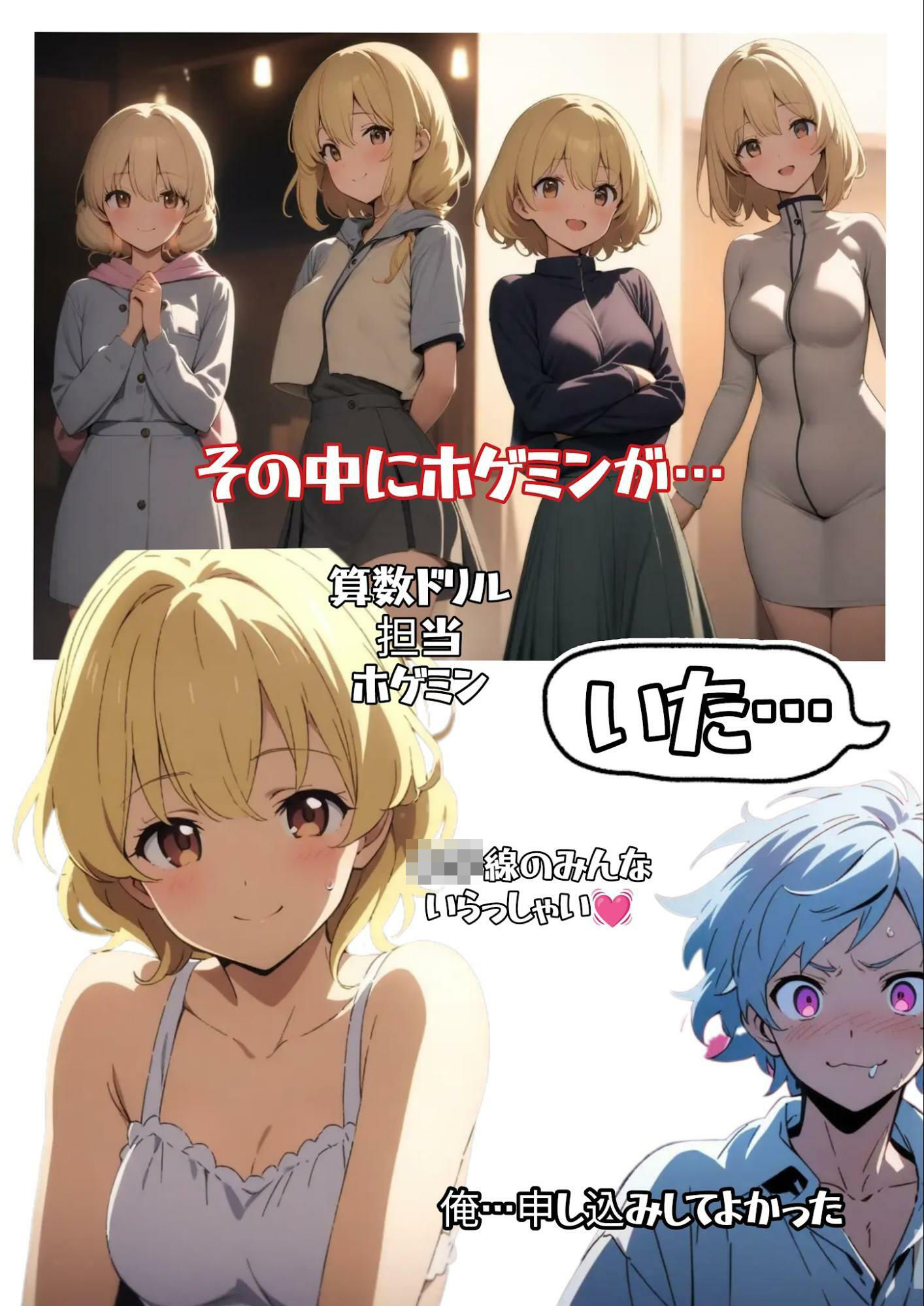 夏休み筆おろし予備校 - サンプル画像 1