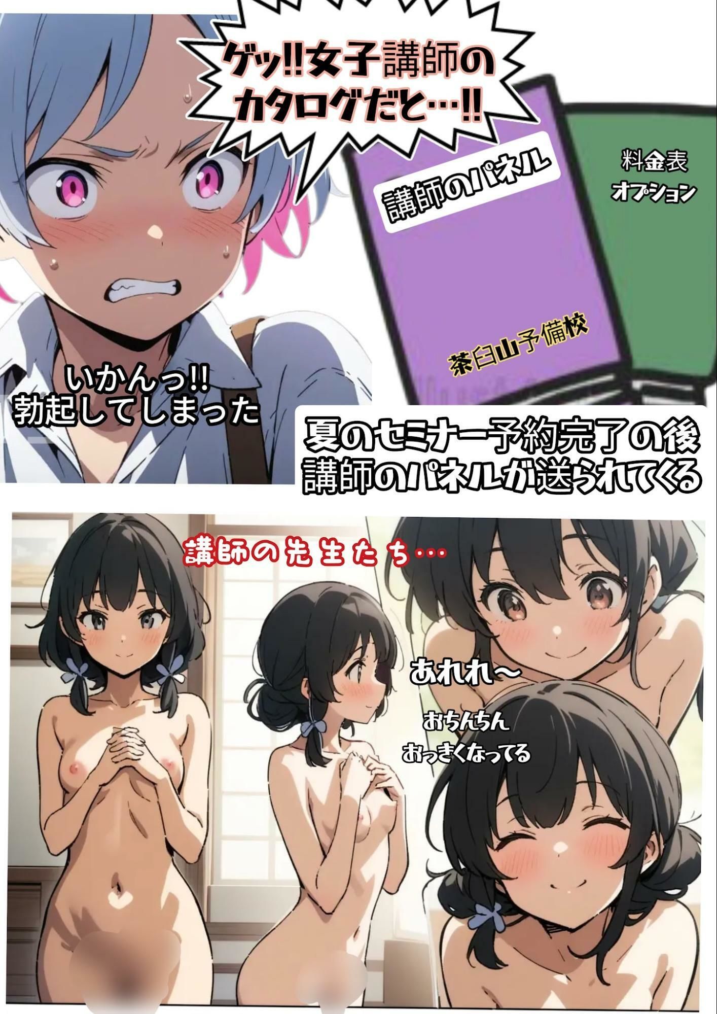 夏休み筆おろし予備校 - サンプル画像 2
