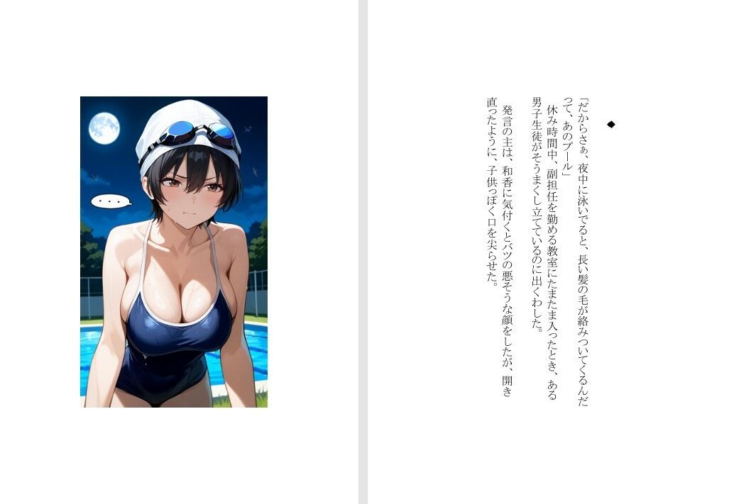 【本格短編官能小説】エロティック・ミステリー 水の中で、してみなよ - サンプル画像 2