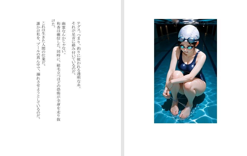 【本格短編官能小説】エロティック・ミステリー 水の中で、してみなよ - サンプル画像 4