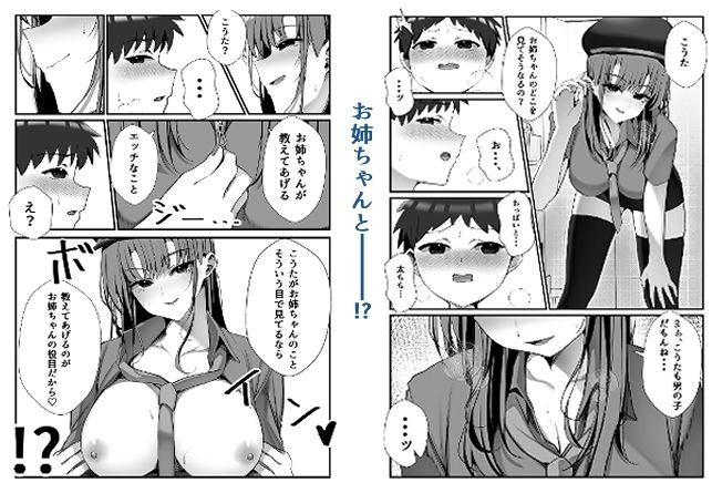 SNSでバズっている姉に筆おろししてもらう話 - サンプル画像 8
