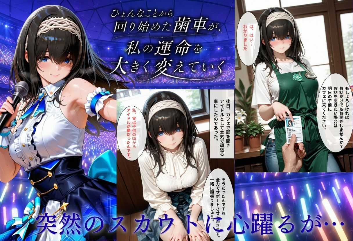 アイドルに成り上がる為の特別レッスン・・・寝取られ枕営業 - サンプル画像 2