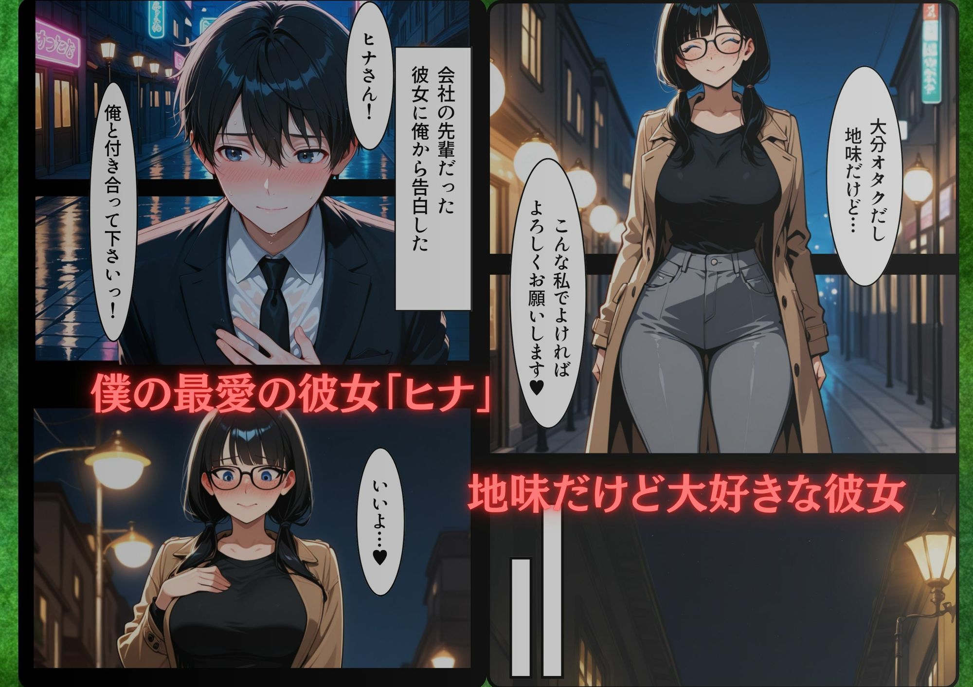 地味子で配信者な彼女のネトラレドMセックスが終わらない - サンプル画像 1