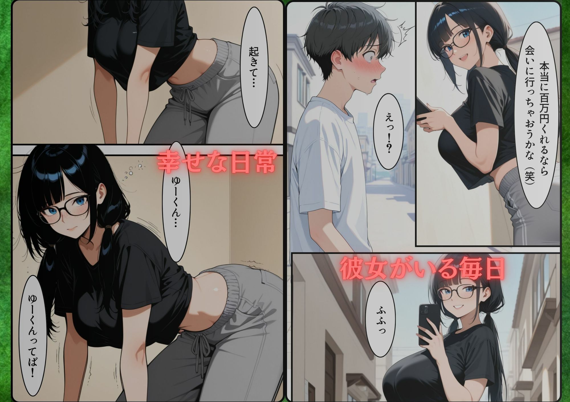 地味子で配信者な彼女のネトラレドMセックスが終わらない - サンプル画像 2