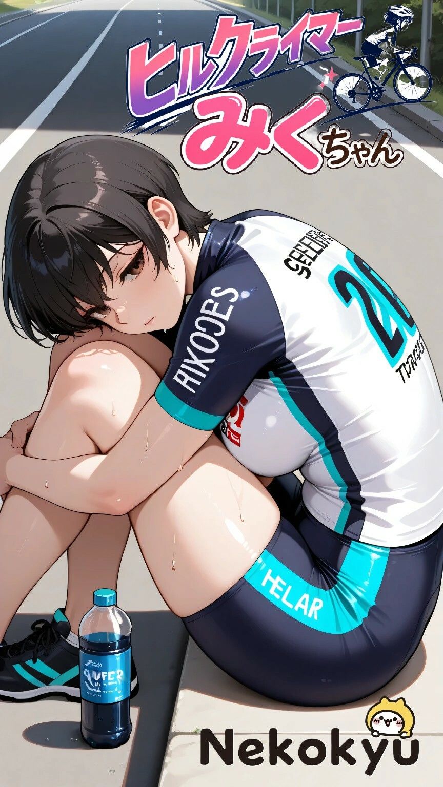 ヒルクライマーのみくちゃん - サンプル画像 1