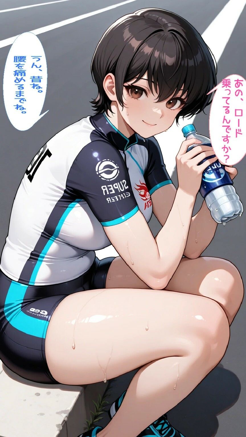 ヒルクライマーのみくちゃん - サンプル画像 2