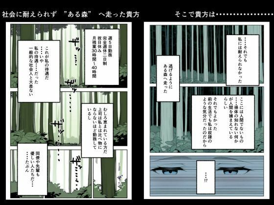 銀髪目隠れ〇乳エルフ？のペットになって子作り交尾する話 - サンプル画像 1