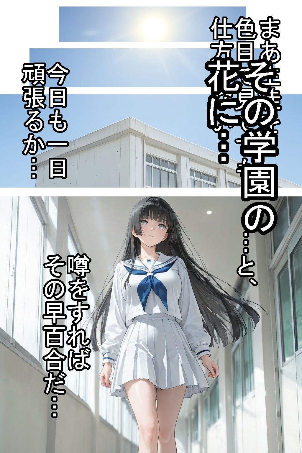 【制服】高嶺の花の学園優等生と互いのカラダに溺れるようになる話【貪欲えっち】 - サンプル画像 3
