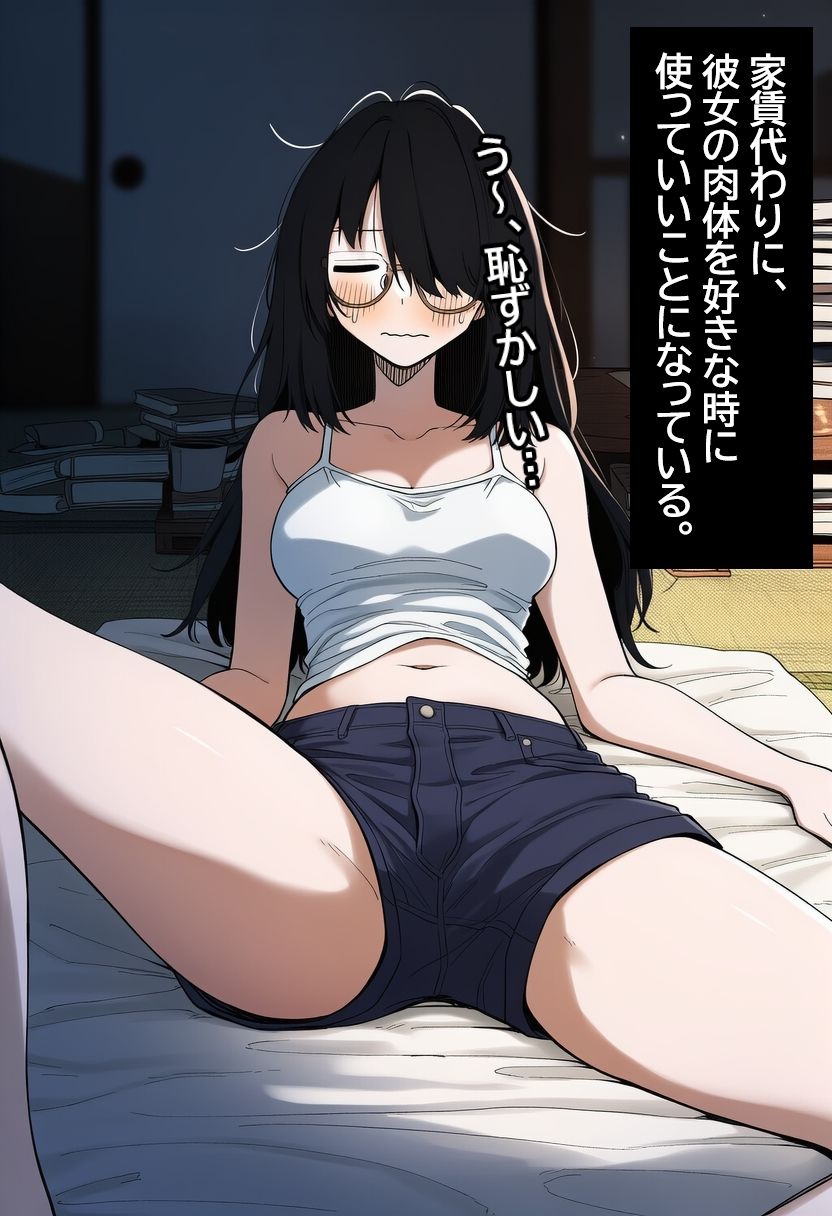 陰キャ眼鏡女を孕ませる。 - サンプル画像 4