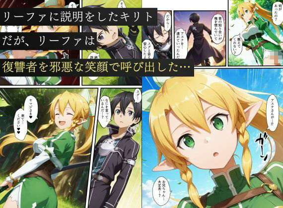 寝取られSAO〜闇堕ちした復讐者にヒロインたちは犯し尽くされる〜 - サンプル画像 7