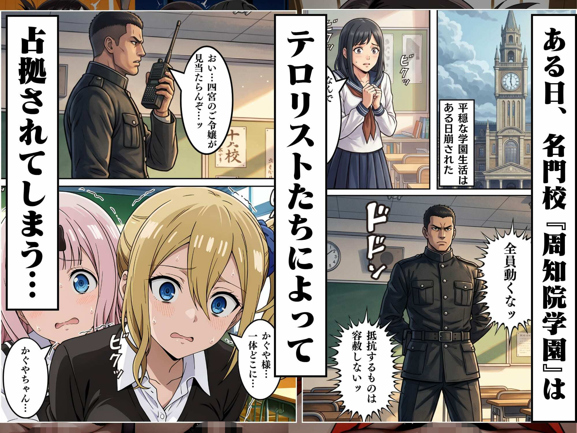 かぐや様を調教。強●絶頂と快楽地獄で壊される - サンプル画像 2