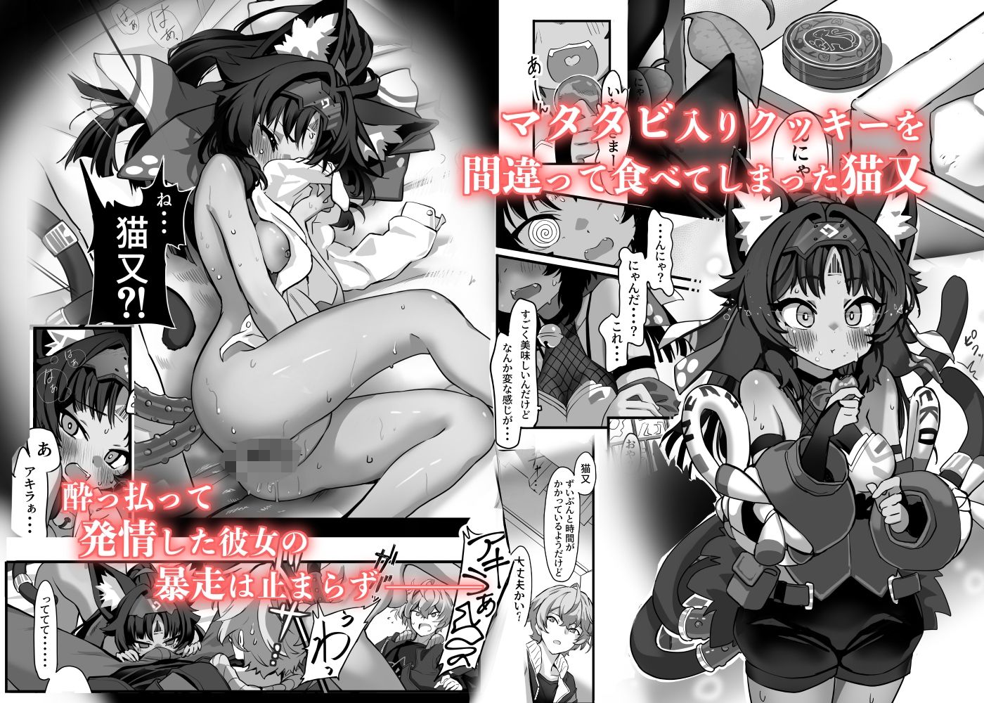 猫はマタタビの夢をみる - サンプル画像 1
