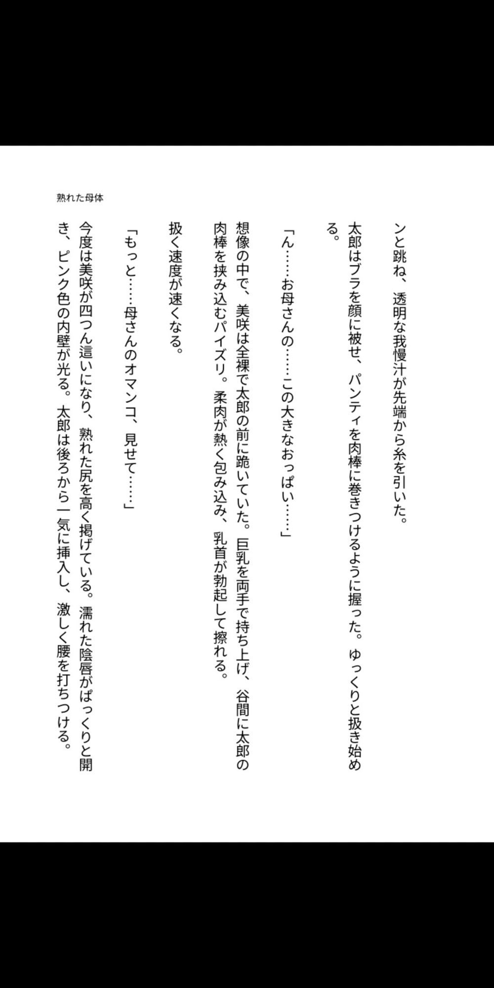 背徳の母子 〜熟れた母体に堕ちる息子の肉欲〜 - サンプル画像 4