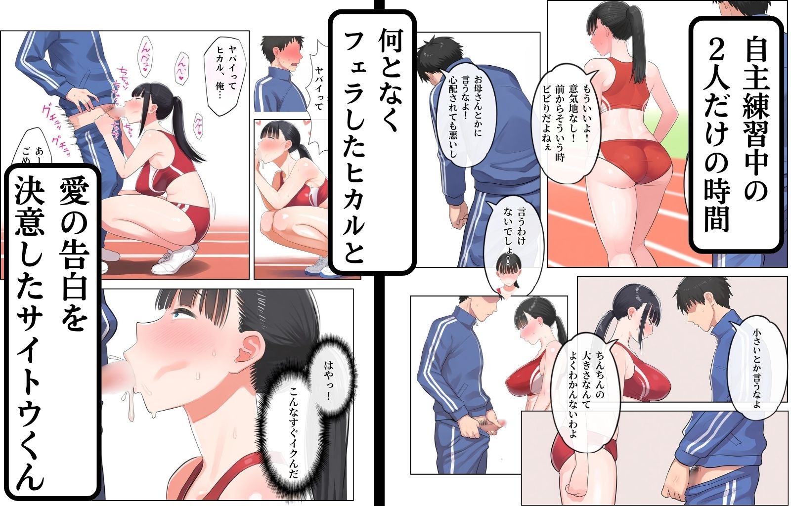 胸糞アスリート 僕の好きな人はイキ顔ブスだとハメ撮り写メで知りました - サンプル画像 2