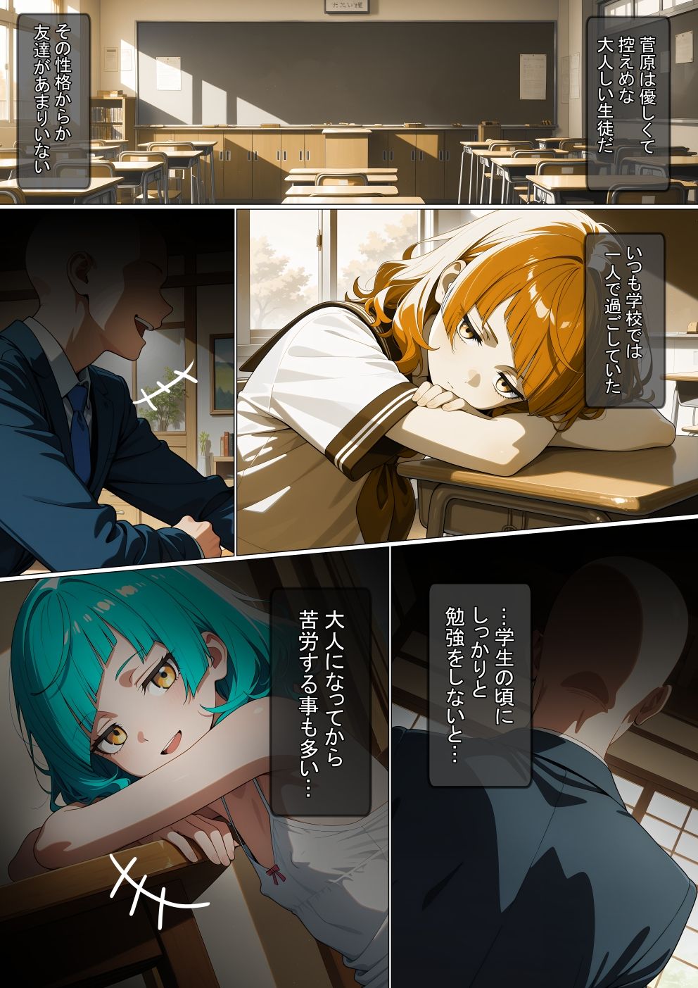 【漫画】不登校の生徒を壊した話 - サンプル画像 3