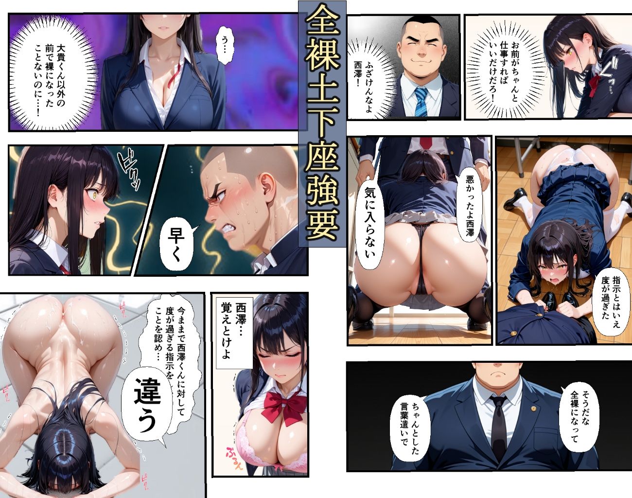いじめっ子生徒会長 復讐NTR調教 〜弱みを握られて言いなりに〜 - サンプル画像 3