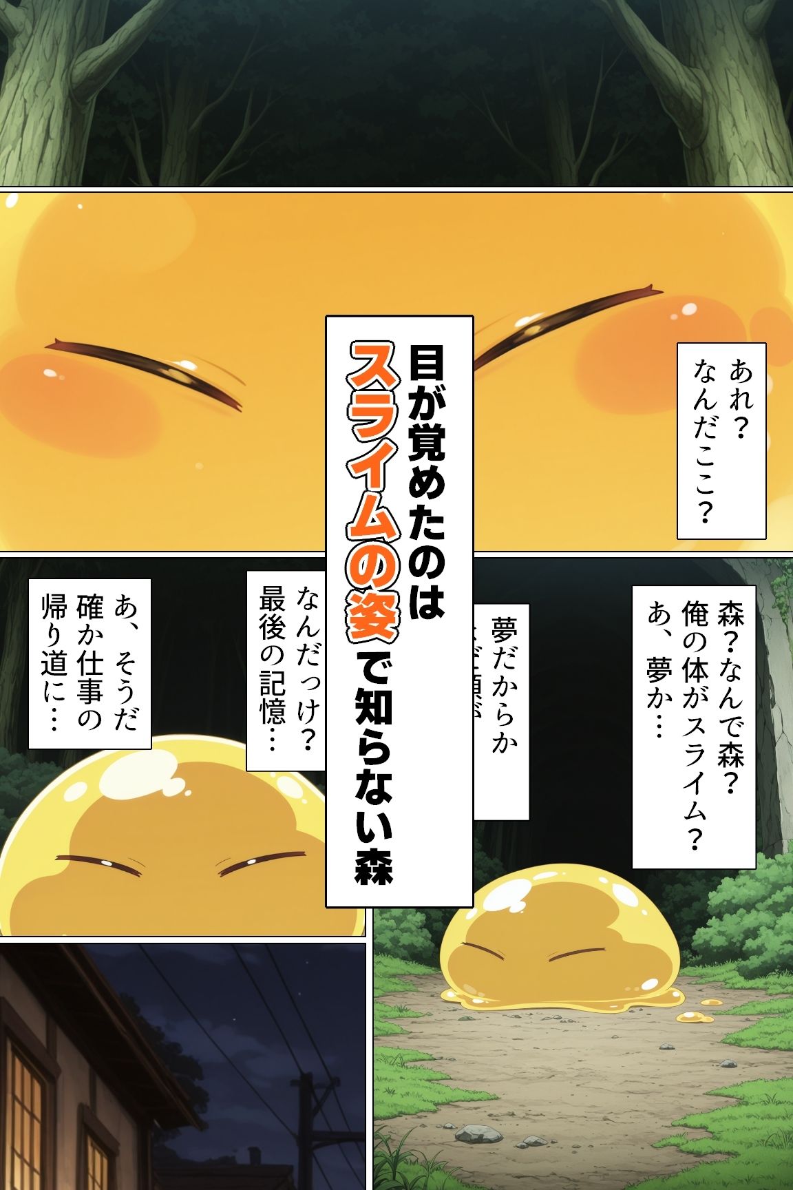 転生したらエロスライムになったのでスキル使って好き放題する - サンプル画像 1