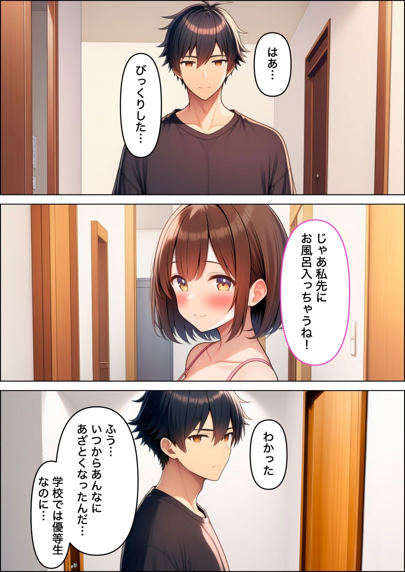 小悪魔妹に誘惑されて中出しセックスしちゃった話 - サンプル画像 5
