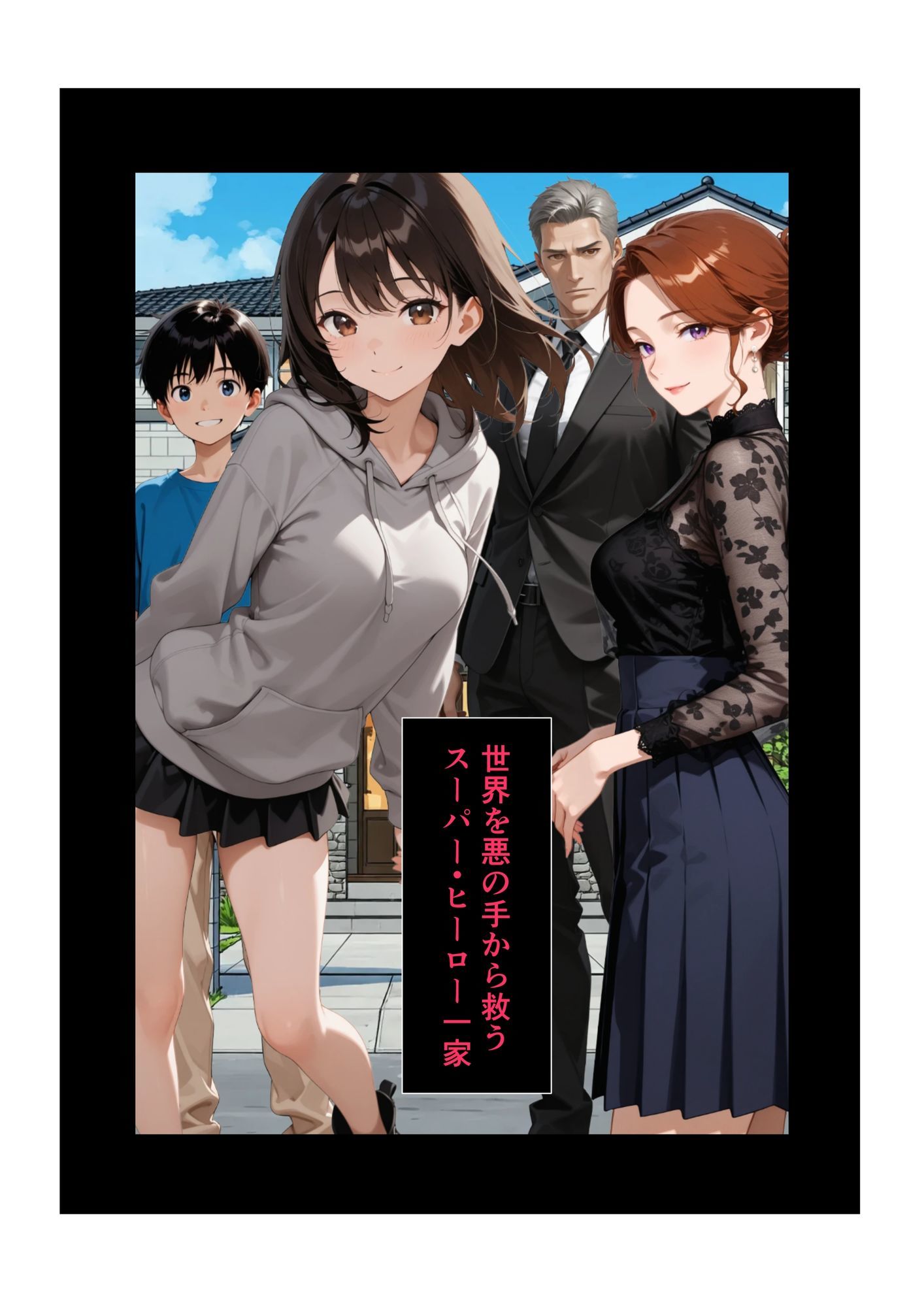 爆裂ファミリー  第1話  ママ・エレナのピンチ - サンプル画像 1