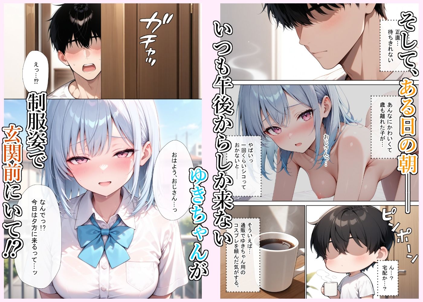 おじさん、私を好きにして…っ - サンプル画像 9