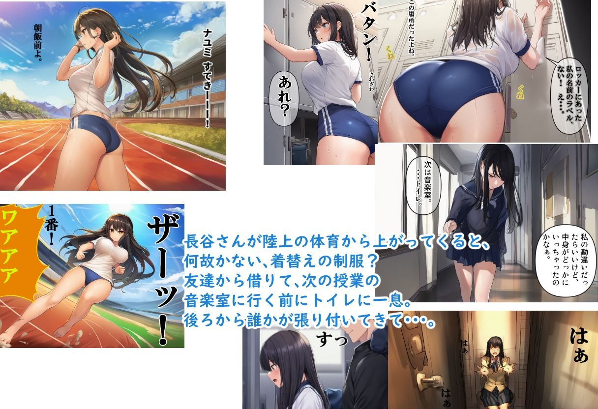 長谷さん、愛している。逃げるなよ？好きだ。 - サンプル画像 4