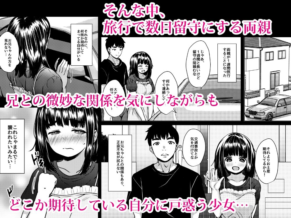 兄妹が終わる時  〜可愛く成長した妹に壊れた兄が手を出すまで〜 - サンプル画像 4