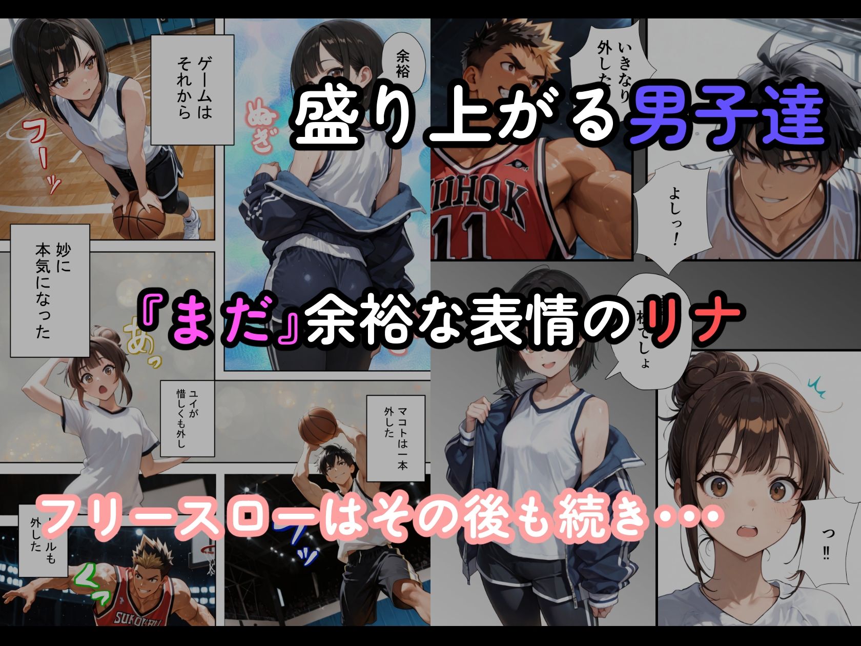 おとなのフリースロー - サンプル画像 4