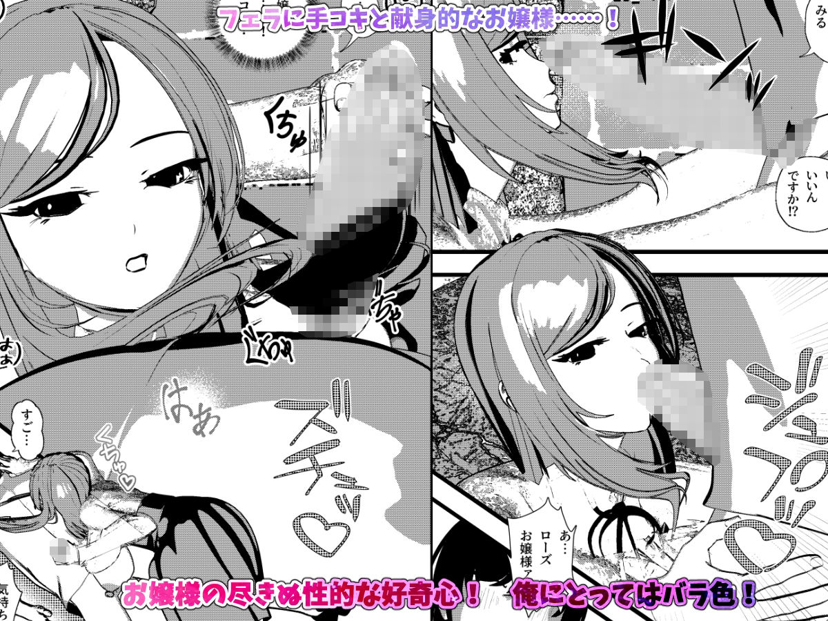 無表情クールなお嬢様は俺の事が大好きで献身的なSEXしてくれちゃうッ！ - サンプル画像 3