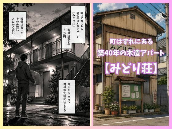 激安アパートに引っ越したら住人全員とパコパコ三昧 - サンプル画像 1