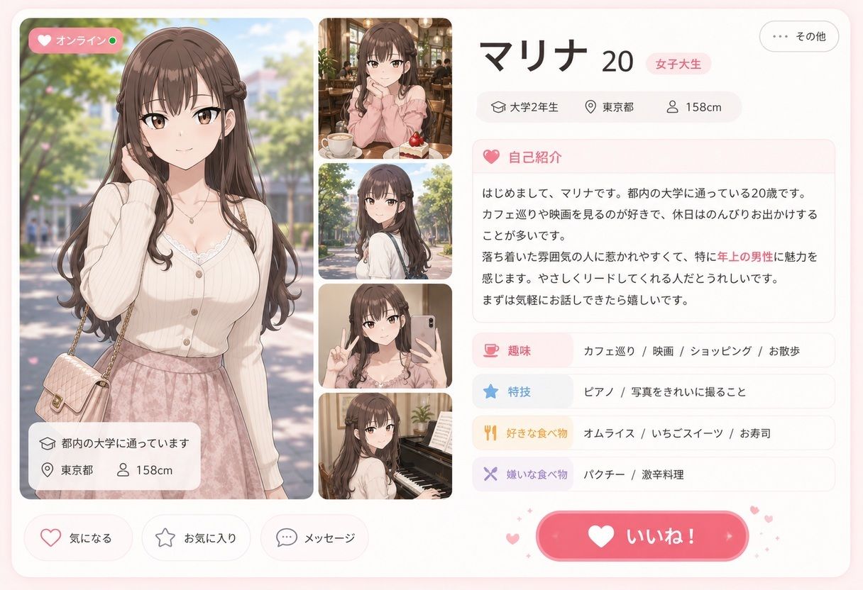 パパ活女子尊厳破壊ゲーム - サンプル画像 1
