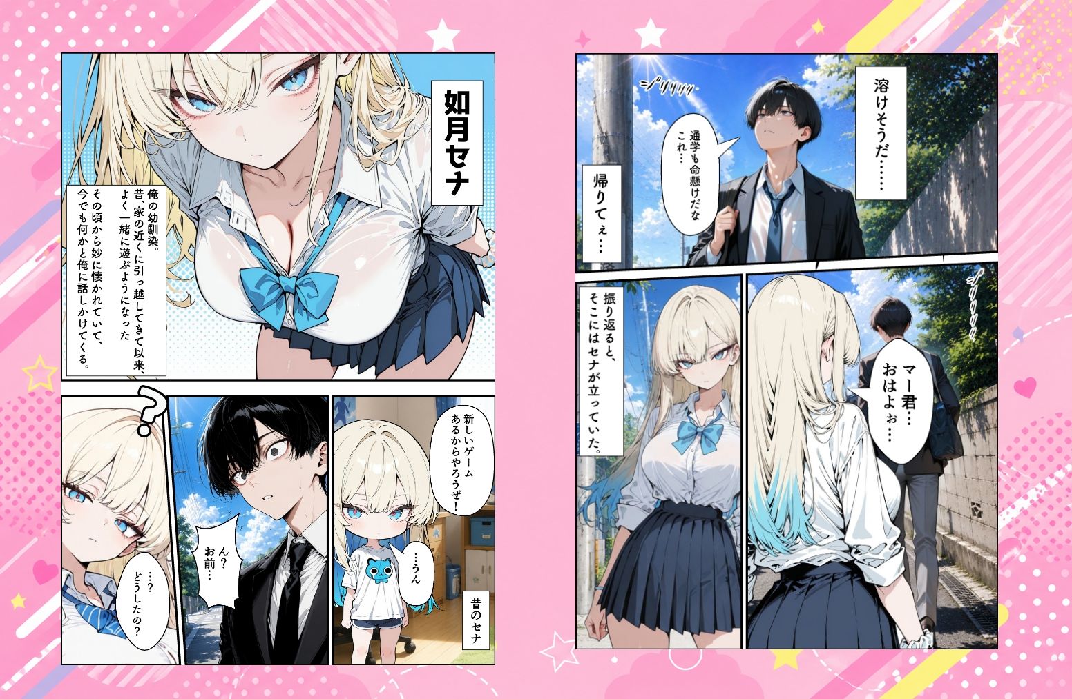 性知識に疎い幼馴染天然ギャルと本気子作りセックスしちゃう話 - サンプル画像 1