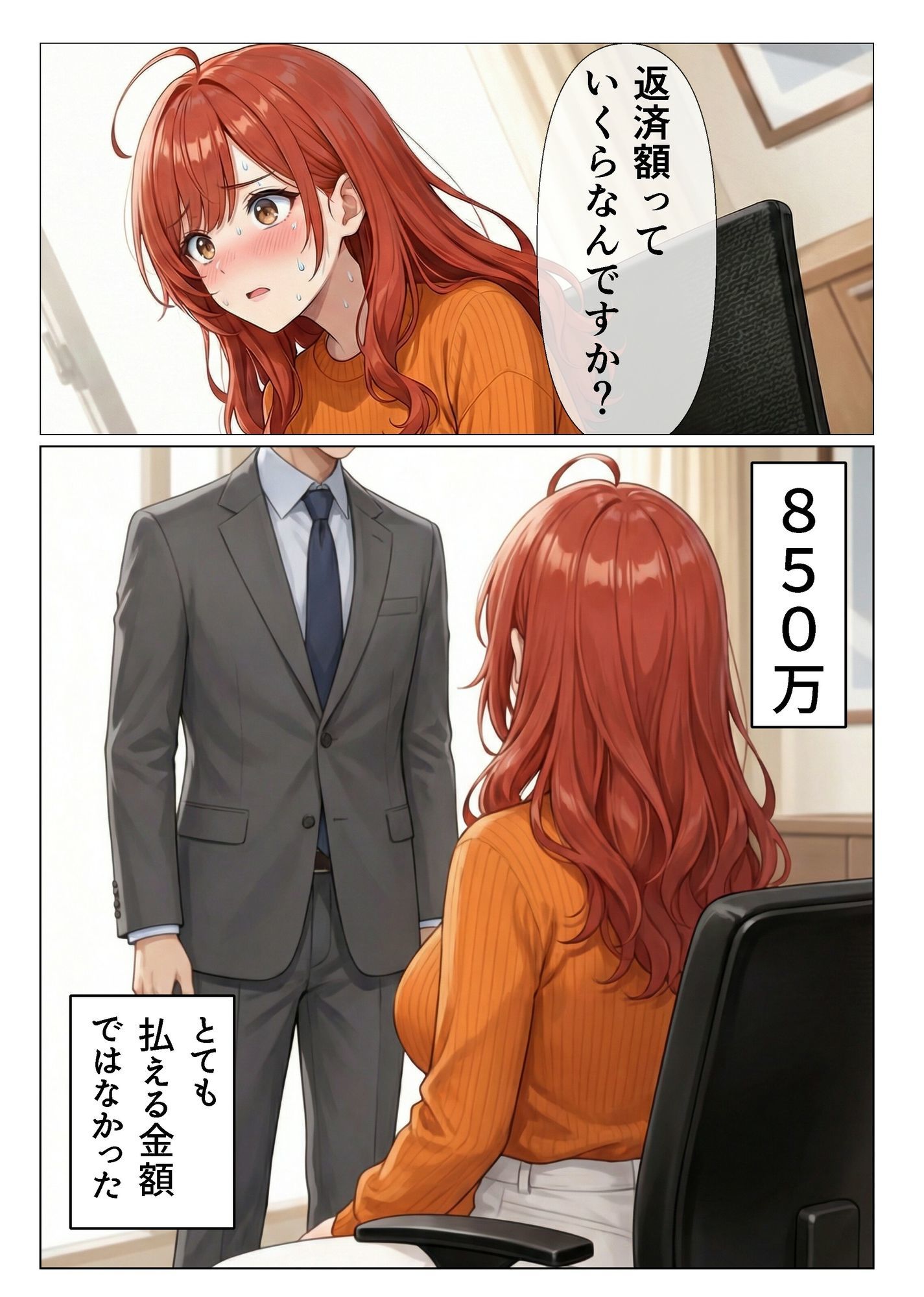よくある身体で借金を返す話し - サンプル画像 5