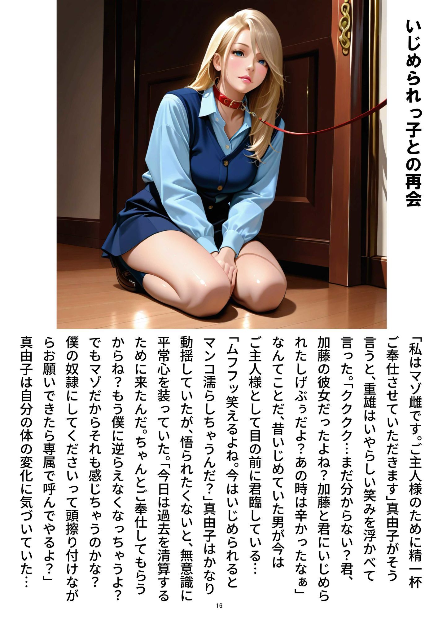 絶対服従M女倶楽部   〜まさかあの子が…〜  VOL.1 - サンプル画像 3